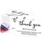 Thank You for Supporting My Business Cards,Customer Appreciated Cards,Package Insert for Online or Retail Stores