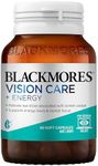 Blackmores Vision Care + Energy | Supports Healthy Eyesight & Eye Function | Supports Energy Levels | 60 Tablets