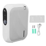 XS105 Smart Scent Air Machine, 140ml Automatic Aroma Diffuser Machine Nebulizing Technology System Wall Mount Desktop Essential Oil Diffuser for Home Hotel Bar KTV (Grey)