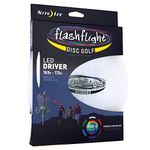 Nite Ize Flying Disk Flashflight LED Golf Disc – Driver, NI-FGDD-07-R8