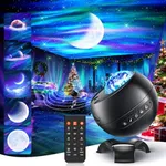 Christmas Gifts for Teens Boy Galaxy Projector for Bedroom, 21Colors Northern Lights,15White Noise&Bluetooth Star Projector Galaxy Lights, Remote Ambient Lighting,Aurora Christmas Decor Room Gifts