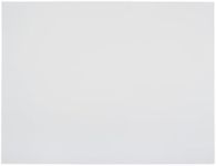 School Smart Poster Boards, 22 x 28 Inches, 8-Ply Thickness, White, Pack of 25