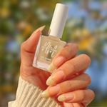 Nails & More Base Coat Nail Polish, Argan Oil-Infused Gel Shine, Strengthening Nail Base, Smooth Finish | 10ml