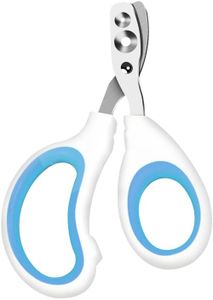 Cat Nail Clippers, Dog & Kitten Claw Trimmer with 2 Circular Hole Avoid Over Cutting, Suitable for Guinea Pigs, Puppies, Cats, Kittens, Rabbits