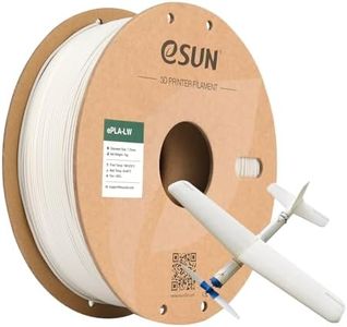 eSUN PLA-LW 3D Printer Filament 1.75mm 1KG 2.2LBS 3D Printing Filament Light Weight Foam Material 1kg for 3D Printer Aircraft Nature…