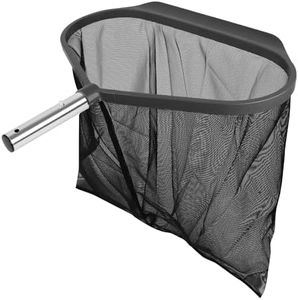 Pool Net Skimmer Heavy Duty, Swimming Pool Leaf Skimmer Net for Cleaning, Swimming Pool Leaf Skimmer Rake Net with Fine Mesh Fits All Standard Poles (Pole Not Included)