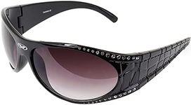 Global Vision Marilyn-1 Women's Motorcycle Sunglasses W/ 50 Crystal Bling Rhinestones Eyewear