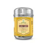 Getmytea Earl Grey Leaf Tea Can 100g | High Aroma Bergamot Tea | Natural Citrus flavour | Black Leaf Earl Grey Tea Can | Serve Hot or Cold | 100g can (50 Plus Cups)