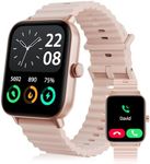 Smart Watch for Women Men with Alexa Built-in, Bluetooth Call, Fitness Trackers Watch with Heart Rate Sleep Monitor, 1.8" DIY Dial 100 Sports Modes IP68 Waterproof Smartwatch for iOS Android (Pink)