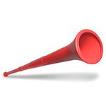 Vuvuzela Stadium Horn , 29 Inch Collapsible Noise Maker - Red