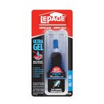 LePage Ultra Gel Control Super Glue, 4ml Bottle