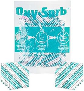 Oxy-Sorb 300cc Oxygen Absorbers for Food Storage (10 Pack) - Preserving Food Freshness with Food Grade Oxygen Absorbers for Long-Term Storage