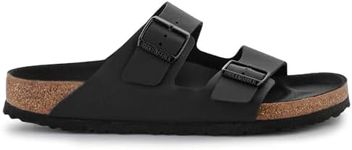 BIRKENSTOCK Boston Unisex Adult Nubuck Leather Clogs & Mules, Triple Black, 6/6.5 UK