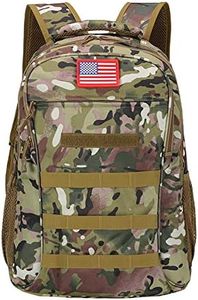 Houart Camo Backpack,Boys Backpack for Scool Military,40L Army Bookbag Waterproof for Middle Elementary