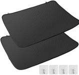 FUNYKICH 2PCS Induction Hob Protector Mat, 53x75cm, Fireproof & Waterproof Induction Hob Cover - Cooktop Scratch Protector for Induction Hob, Foldable Multifunctional Silicone Mats