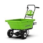 Greenworks G40GC Self-Propelled Cordless Electric Garden Cart, 100kg Weight Capacity, 106L, Easy Tipping Function, WITHOUT 40V Battery & Charger, 3 Year Guarantee