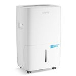 Waykar 80 Pints Energy Star Dehumidifier for Spaces up to 5000 Sq. Ft at Home, in Basements and Large Rooms with Drain Hose and 1.14 Gallons Water Tank