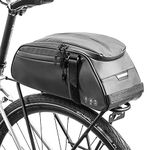 UBORSE Bike Pannier Bag Waterproof Bike Rear Rack Bag 8L Bicycle Rear Seat Trunk Bag Cycling Storage Bag for MTB Mountain Road Bike Camping Outdoor Cycling Traveling