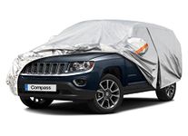 Kayme 6 Layers SUV Car Cover Waterproof Breathable, Custom Fit 2010-2024 Jeep Compass, Outdoor Full 4x4 Cover Sun Rain UV Dust All Weather Protection. Shipping From UK Warehouse.