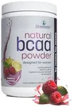 BCAA Pre Workout Powder for Moms | Naturally Sweetened with Stevia, Erythritol, & Monk Fruit to Help Build Energy Pre & Post Workout | 40 Servings (Raspberry Lemonade)