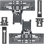 𝟮𝟬𝟮𝟒 𝗨𝗣𝗚𝗥𝗔𝗗𝗘𝗗 Dishwasher Upper Rack Adjuster W10546503 W10195839 W10195840 Dishwasher Positioner for Whirlpool Kitchenaid Maytag Top Rack Adjuster Replacement Parts W10418314 W10306646