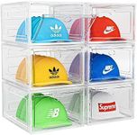 YKLSLH Hat Organizer Box, 6 Boxes f