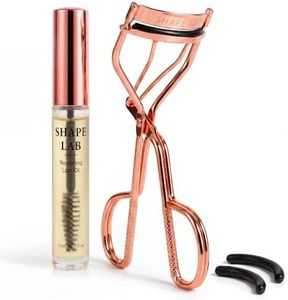 Shape Lab Eyelash Curler & Organic Castor Oil Set with Replacement Pads