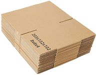 Triplast 203 x 152 x 102mm Small Single Wall 8x6x4" Shipping Mailing Postal Gift Cuboid Cardboard Boxes (Pack of 25)