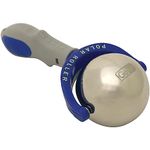 GoFit Polar Roller Cold Compression Therapy - Blue/Steel, 9.8 x 4.8 x 2.8-Inch