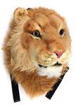 EMERGE 3D Lion Head Shaped Animal Backpack Bag- Large Popular Girls Animal Backpack Lion King Bag Boys Daypack Child Schoolbag