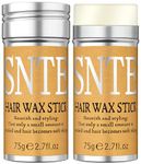 Hair Wax Stick, 2PCS x 2.7 Oz Wax Stick for Hair Wigs Edge Control Slick Stick Hair Pomade Stick Non-greasy Styling Wax for Fly Away & Edge Frizz Hair by Samnyte