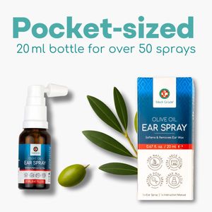 Medi Grade Olive Oil Ear Spray 20ml – Natural Ear Care Solution