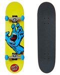 Santa Cruz Screaming Hand 7.75" compleet skateboard yellow