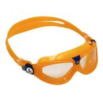 Aquasphere Seal Kid 2 Swimming Goggles Orange & Blue - Clear Lens