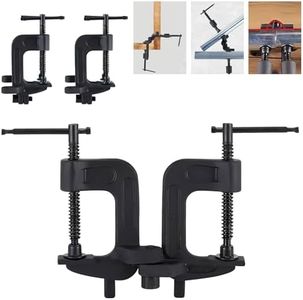 0-180° Adjustable Angle Clamp, 2-Pack Heavy Duty Clamps: Detachable into 2 Separate Clamps or Combined for Full-Range Welding & Woodworking DIY Projects-（Patent Pending）