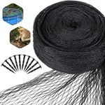 Pond Netting 7 x 10 ft Heavy Duty Mesh Pool Net Cover Pond Netting for Koi Ponds - Pond Skimmer Net Pool Netting Leaf Net Cover Pond Net for Leaves & Protect Koi Fish from Heron Birds Cats Predators