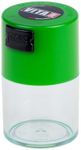 Tightpac America Vitavac-Pocketvac Vacuum Sealed Pill Box and Vitamin Container, 1/2-Ounce, Clear Body/Green Cap