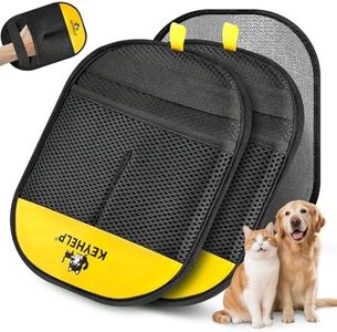 2Pcs Pet Hair Removal Glove for Dogs & Cats, Electrostatic Pet Hair Glove