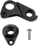 YINETTECH Bike Tail Hook Rear Derailleur Hanger Rear Wheel Mechanical Shift Hook Aluminum Alloy Compatible with Fuji Compatible with Vitus Black