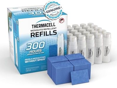 Thermacell Mosquito Repellent Refills; Compatible with Any Fuel-Powered Thermacell Repeller; Highly Effective, Long Lasting, No Spray or Mess; 15 Foot Zone of Mosquito Protection