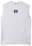 Calvin Klein Ck Box Sleeveless Tank - White (M)