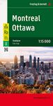 Ottawa - Montreal 1 : 15 000: Touristische Informationen / Straßenverzeichnis / Öffentliche Verkehrsmittel: Stadskaart 1:15 000