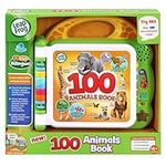 LeapFrog 100 Animals Book, Baby Book with Sounds and Colours for Sensory Play, Educational Toy for Kids, Preschool Bilingual Learning Games for Boys and Girls Aged 18 Months, 1, 2, 3 Years