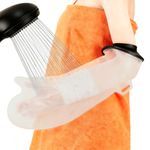 Apasiri Waterproof Cast Cover for Shower – Reusable Arm Cast Protector for Adults, Non-Latex Shower Cast Bag, Watertight Seal to Keep Casts, Wounds & Bandages Dry