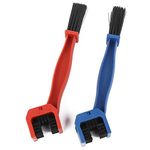 DaricowathX 2 Pack Bike Brush Bicycle Motorcycle Chain Brush Cleaner Bike Gear Cleaning Brush Tool