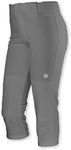 RIP-IT Women's 4-Way Stretch Softball Pants (Charcoal, X-Large)