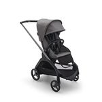 Bugaboo Dragonfly City Stroller, Lightweight Compact Baby Stroller with One Hand Easy Fold in Any Position, Full Suspension, XL Underseat Basket (Grey Melange)