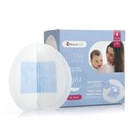 NatureBond Ultra Thin Disposable Nursing Breast Pads, Light & Highly Absorbent Breastfeeding Pads (60 Pads) Lactating Pads, Breast Feeding Essentials