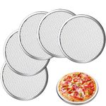 YMTWSRY 5PCS Mesh Pizza Screen, 11.5In Stainless Steel Pizza Tray Net Round Non Stick Baking Pan for Oven Home Restaurant