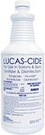 LUCAS-CIDE Salon and Spa Disinfectant, Hospital Grade, Blue, 32 Fl Oz